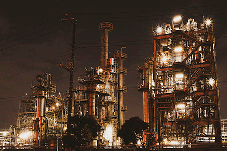 2A Label - Industrie - vue de nuit